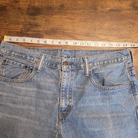 Vtg Levi's Jeans Size 34x32 Measures 34x31 Loose Straight 569 Y2K Streetwear - Picture 6 of 10